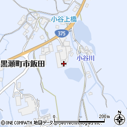 広島県東広島市黒瀬町市飯田355-2周辺の地図