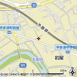 香川県綾歌郡宇多津町岩屋3481周辺の地図