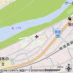 和歌山県橋本市賢堂34周辺の地図