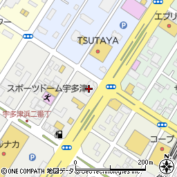 味の時計台 宇多津店周辺の地図