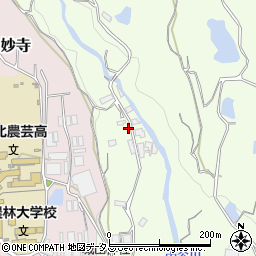 和歌山県伊都郡かつらぎ町中飯降584周辺の地図