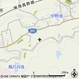 和歌山県橋本市向副639周辺の地図