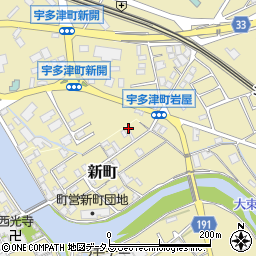香川県綾歌郡宇多津町3622周辺の地図
