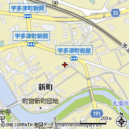香川県綾歌郡宇多津町3619周辺の地図