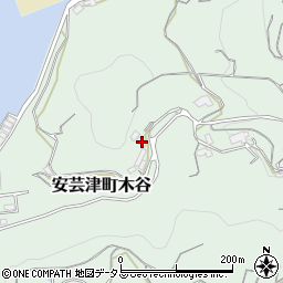 広島県東広島市安芸津町木谷4193周辺の地図