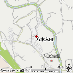 兵庫県南あわじ市八木入田264周辺の地図