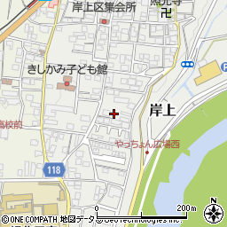 和歌山県橋本市岸上136-1周辺の地図