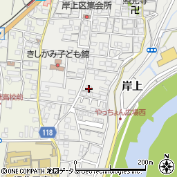 和歌山県橋本市岸上136周辺の地図