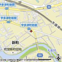 香川県綾歌郡宇多津町新町3561周辺の地図