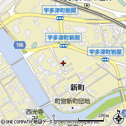 香川県綾歌郡宇多津町2345周辺の地図
