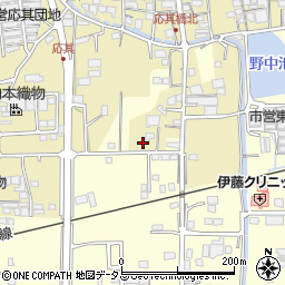 和歌山県橋本市高野口町応其184周辺の地図