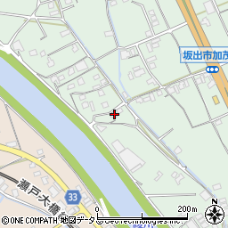 香川県坂出市加茂町甲29周辺の地図
