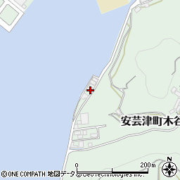 広島県東広島市安芸津町木谷1611周辺の地図