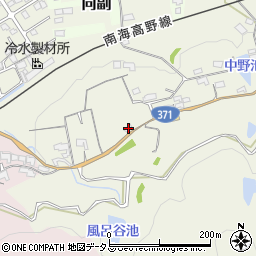和歌山県橋本市向副407周辺の地図