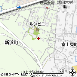香川県坂出市新浜町周辺の地図