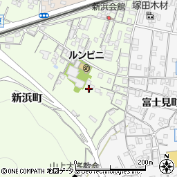 香川県坂出市新浜町周辺の地図