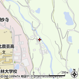 和歌山県伊都郡かつらぎ町中飯降581周辺の地図
