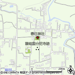 香川県高松市国分寺町新居2418周辺の地図