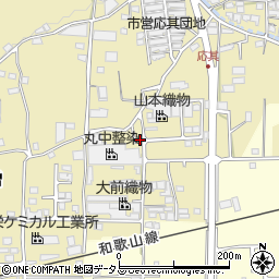 和歌山県橋本市高野口町応其22-5周辺の地図