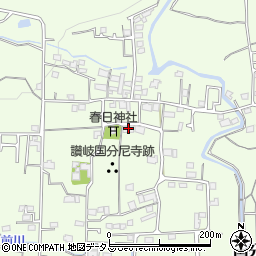 香川県高松市国分寺町新居2409-2周辺の地図