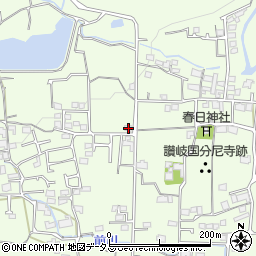 香川県高松市国分寺町新居2346-7周辺の地図