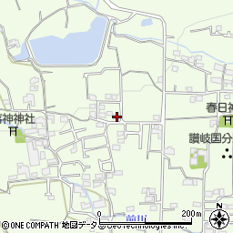 香川県高松市国分寺町新居2301-4周辺の地図