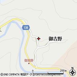 奈良県吉野郡黒滝村御吉野69周辺の地図