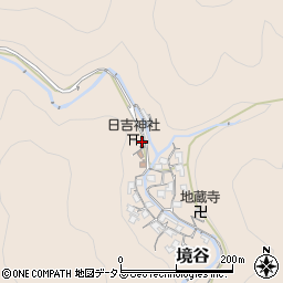 和歌山県岩出市境谷43周辺の地図