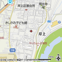 和歌山県橋本市岸上133周辺の地図