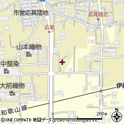 和歌山県橋本市高野口町応其135-2周辺の地図