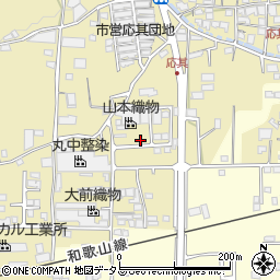 和歌山県橋本市高野口町応其100周辺の地図
