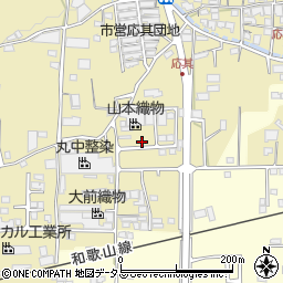 和歌山県橋本市高野口町応其100-24周辺の地図