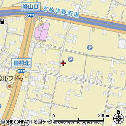 香川県高松市田村町周辺の地図