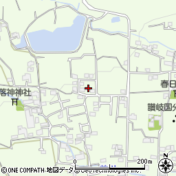 香川県高松市国分寺町新居2301-5周辺の地図