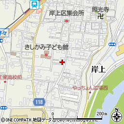 和歌山県橋本市岸上196周辺の地図