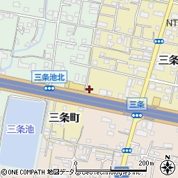 香川県高松市三条町14周辺の地図