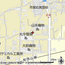 和歌山県橋本市高野口町応其22周辺の地図