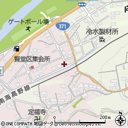 和歌山県橋本市賢堂1093周辺の地図