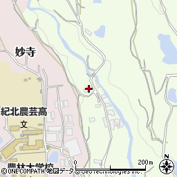 和歌山県伊都郡かつらぎ町中飯降608周辺の地図