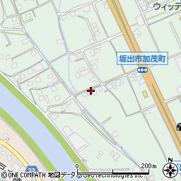 香川県坂出市加茂町甲39周辺の地図
