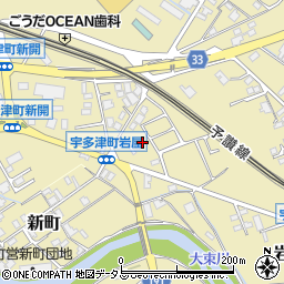 香川県綾歌郡宇多津町3555周辺の地図