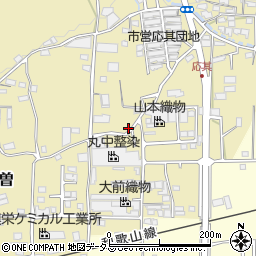 和歌山県橋本市高野口町応其25-3周辺の地図