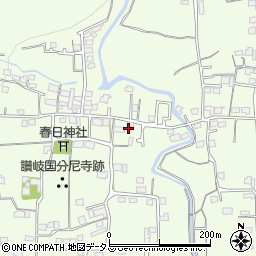 香川県高松市国分寺町新居2487周辺の地図
