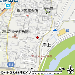 和歌山県橋本市岸上130周辺の地図