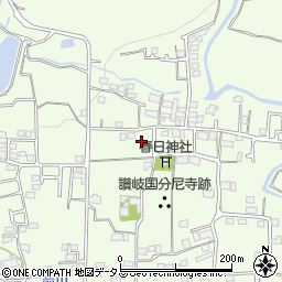 香川県高松市国分寺町新居2396-17周辺の地図