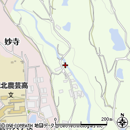 和歌山県伊都郡かつらぎ町中飯降582周辺の地図