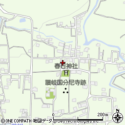 香川県高松市国分寺町新居2398周辺の地図