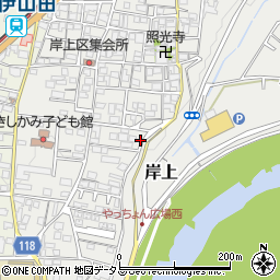 和歌山県橋本市岸上255-1周辺の地図