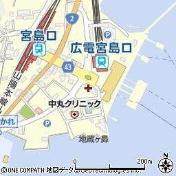 岩むら桟橋店周辺の地図