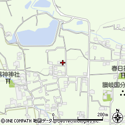 香川県高松市国分寺町新居2301-10周辺の地図